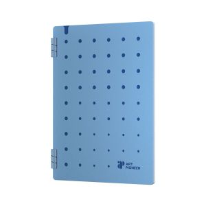 Art Pioneer Органайзер Soft Spiral, A5, със спирала, 50 листа, син