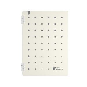 Art Pioneer Органайзер Soft Spiral, A5, със спирала, 50 листа, слонова кост