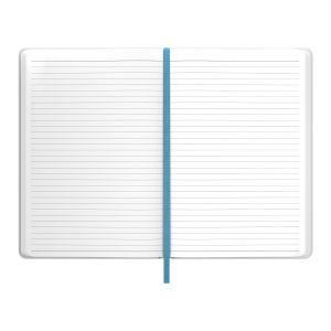 Art Pioneer Бележник, A5, твърда корица, с ластик, 96 листа, син