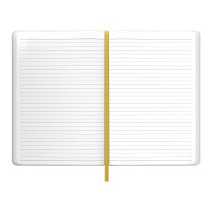 Art Pioneer Бележник, A5, твърда корица, с ластик, 96 листа, оранжев