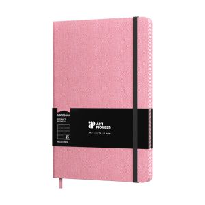 Art Pioneer Бележник Business, A5, твърда корица, 96 листа, розов