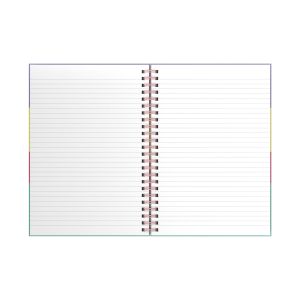 Art Pioneer Тетрадка Frog, A5, широки редове, твърда корица, със спирала, 80 листа