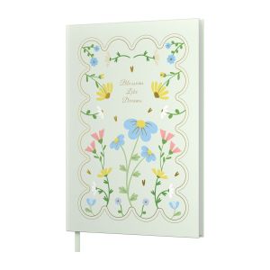 Art Pioneer Тетрадка, A5, твърда корица, 96 листа, зелена