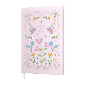 Art Pioneer Тетрадка, A5, твърда корица, 96 листа, розова