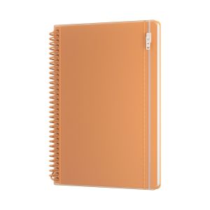 Art Pioneer Тетрадка Neon Future, A5, със спирала, 100 листа, оранжева