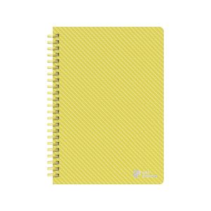 Art Pioneer Тетрадка College, A5, жълт офсет, със спирала, 80 листа, жълта