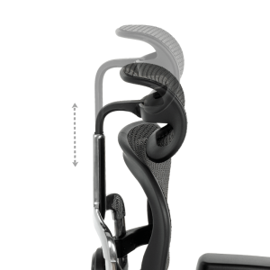 Ергономичен стол ERGOHUMAN ELITE 2 - черна рамка - черен