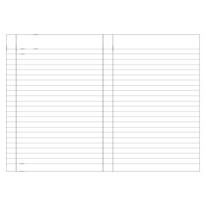 Art Pioneer Тетрадка Bows & Blossoms, A5, твърда корица, 96 листа, зелена