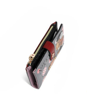 Портфейл Nikky, 15.2x8.9x1.3 cm, Ciega por ti