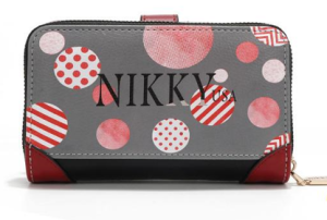 Портфейл Nikky, 15x10x3.8 cm, Ciega por ti