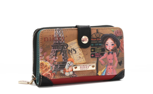 Портфейл Nikky, 15x10x3.8 cm, Emily goes Paris