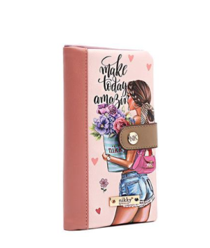 Портфейл Nikky, 18x9.5x2.5 cm, Flower Day