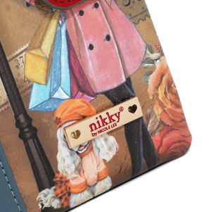 Портфейл Nikky, 18x9.5x2.5 cm, Emily goes Paris