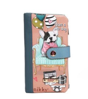 Портфейл Nikky, 18x9.5x2.5 cm, Party King