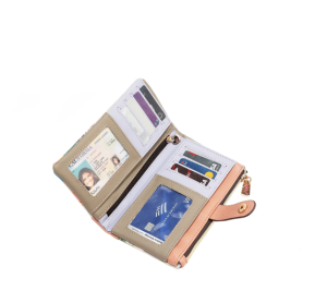 Портфейл Nikky, 18x9.5x2.5 cm, Live to travel