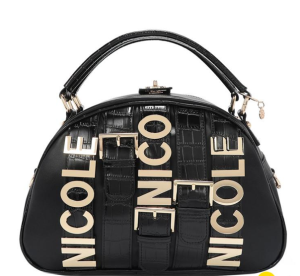 Чанта Nicole Lee, 32.5x23x16 cm, черна