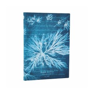 Paperblanks Тефтер Sea Flowers, Midi, мека корица, нелиниран, 88 листа