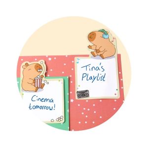 Блок листчета Trendhaus Capybara, 2 х 45 листа