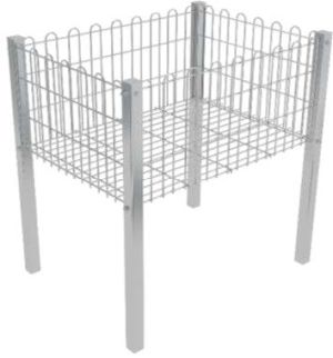 Промоционален Кош с Крака 60*80 Хром/Никел