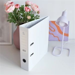 Класьор Bluering 8см Бял