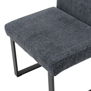 Трапезен стол HANAM - тъмносив R 16