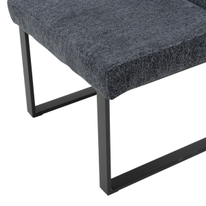 Трапезен стол HANAM - тъмносив R 16