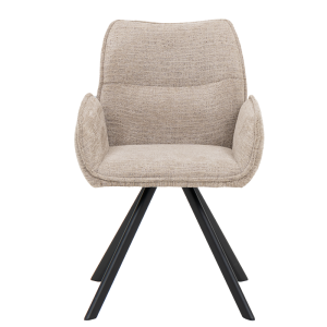 Трапезен стол ULSAN - бежов L64