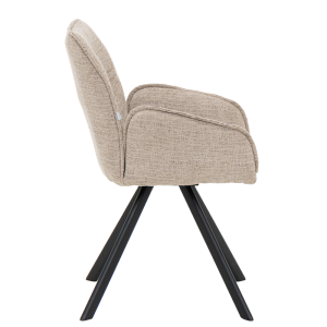 Трапезен стол ULSAN - бежов L64