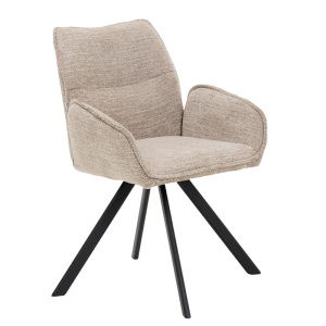 Трапезен стол ULSAN - бежов L64