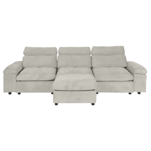 Ъглов диван POKO - шампанско C02