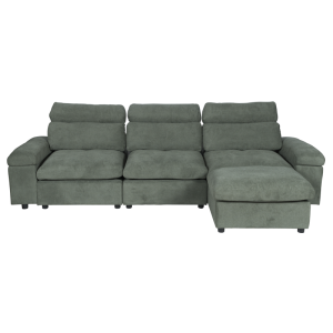 Ъглов диван POKO - зелен C08