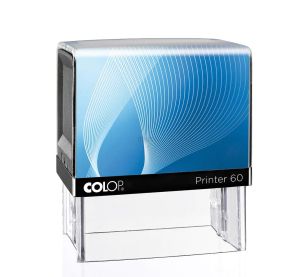 Печат правоълен Color Printer 60 Син	