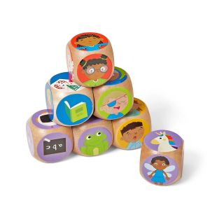 Learning Resources Зарчета Емоции, дървени, 7 броя