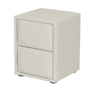 Нощно шкафче за спалня PERRY LUX - крем 01