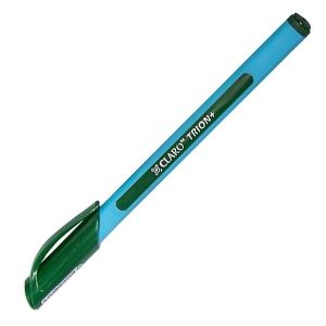 Химикалка Claro Trion+ 0.7 mm, Зелен