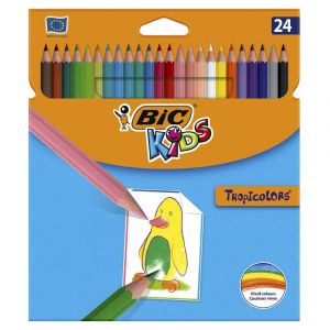 Моливи цветни Bic 24 цвята