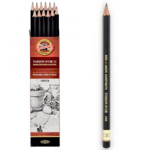Професионален графитен молив KOH-I-NOOR 1900 5В