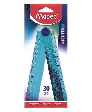 Линия Maped Nightfall 15-30 cm, сгъваема