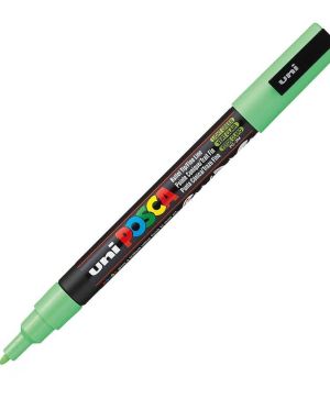 Перманентен маркер Uni Posca PC-3M на водна основа, 0.9-1.3 mm, Светлозелен