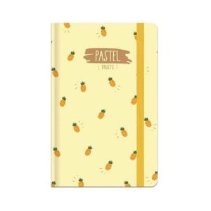 Бележник Lastva Pastel Fruits A6, 96л. с ластик