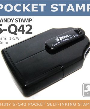 Джобен квадратен печат HANDY STAMP S-Q42