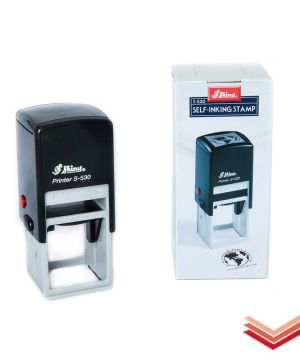 Печат кръгъл Shiny - S-530 Черен
