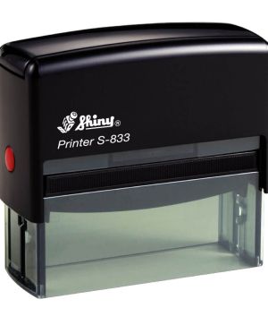 Печат правоъгълен Shiny - S 833 |82x25|