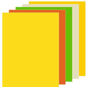 Цветен картон Multi Colour наситен А4,5х25л., 160 g