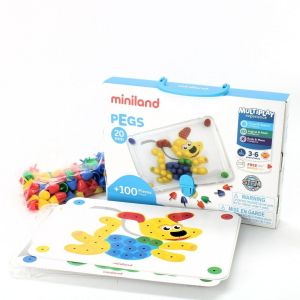 Мозайка Miniland Pegs 20mm
