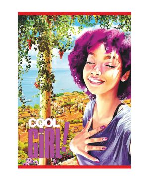 Тетрадка Cool Girl, А4 40л., ред, офсет