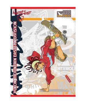 Тетрадка Outlanders, A4, 40л., ред, вестник