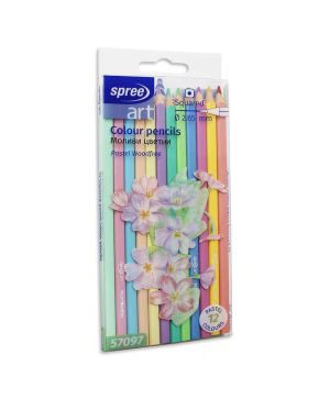 Моливи цветни Spree 12 цвята