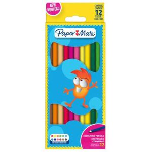 Моливи цветни,  PaperMate, 12 цвята