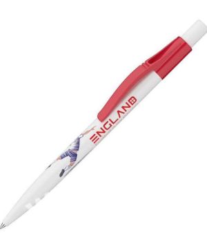 Химикалка автоматична Ico Football England 0.7mm